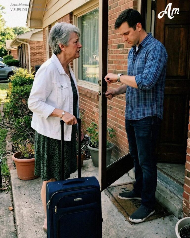 I flew across the country to see my son – He looked at his watch and said, “You’re 15 minutes early, wait outside! »