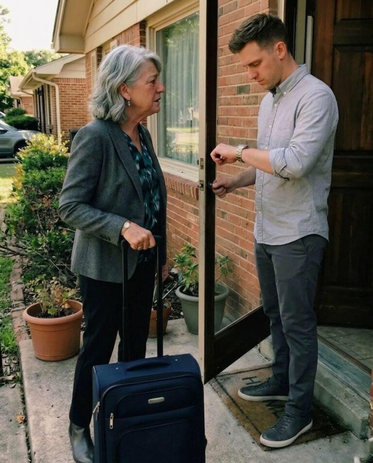 I Flew Across the Country to See My Son – He Looked at His Watch and Said, ‘You Are 15 Minutes Early, Just Wait Outside!’