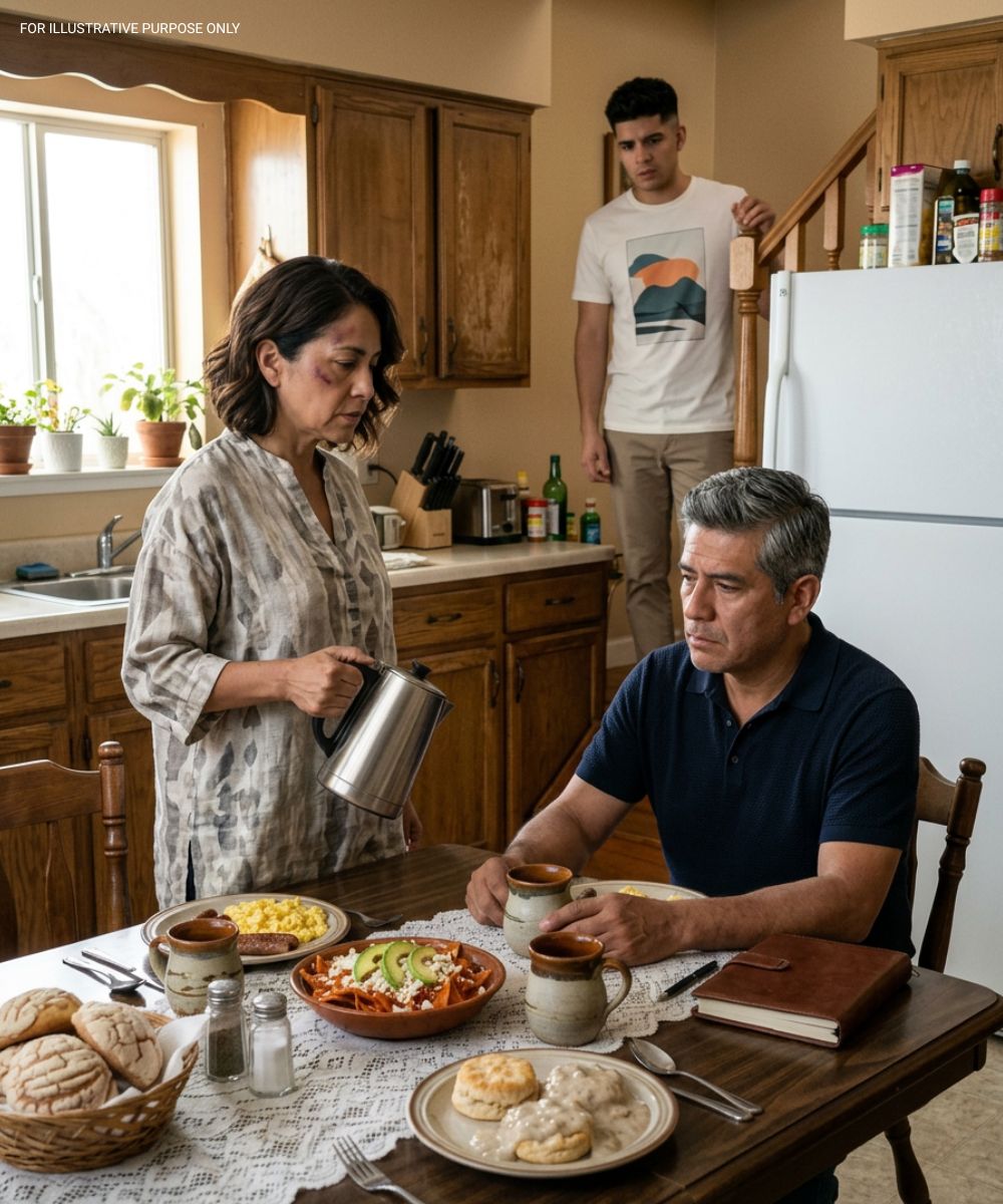 Her 23-year-old son pu:n:c:hed her in the face. The next day she prepared a banquet for him, but the young man never imagined who was waiting for him at the table.
