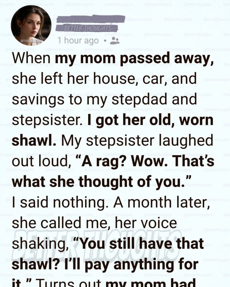 They Laughed When I Inherited a ‘Worthless Rag’—Until the Truth Came Out