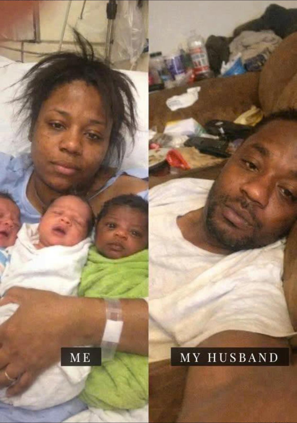 I Came Home With Newborn Triplets… and My Husband Was Angry About the Mess