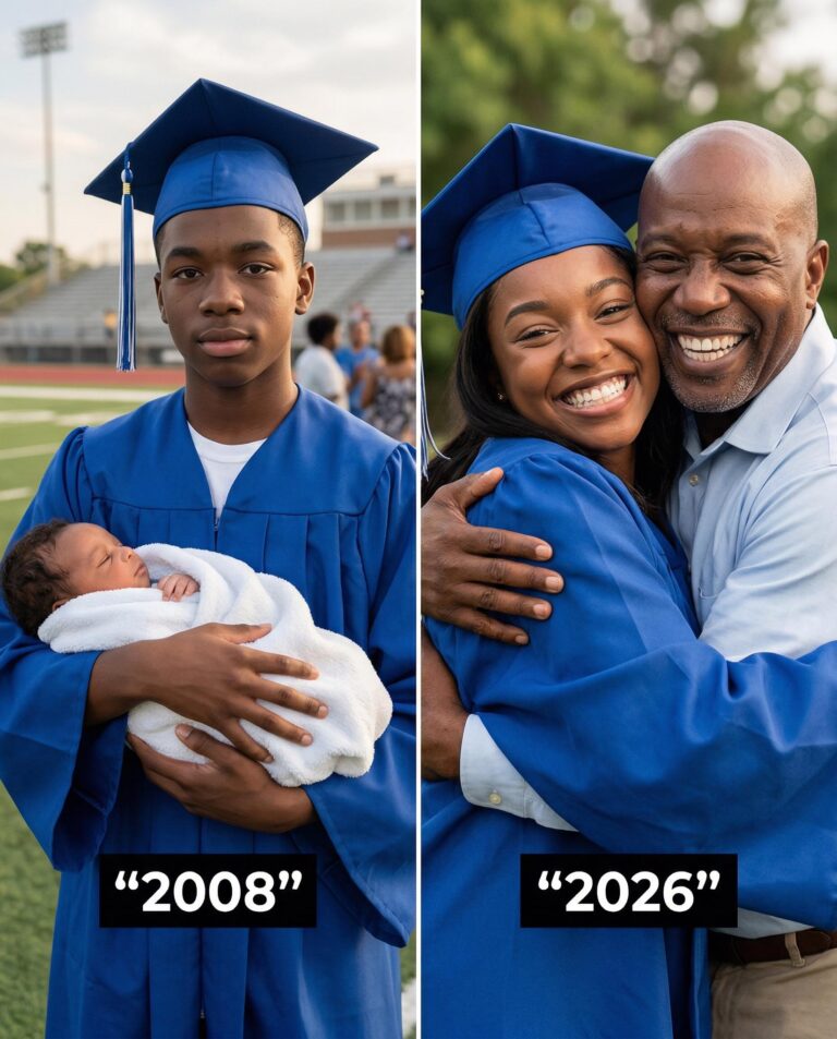 The night before his graduation, my dad found a baby in his bike basket — 18 years later, the woman who abandoned her showed up at my ceremony – Delicedcook