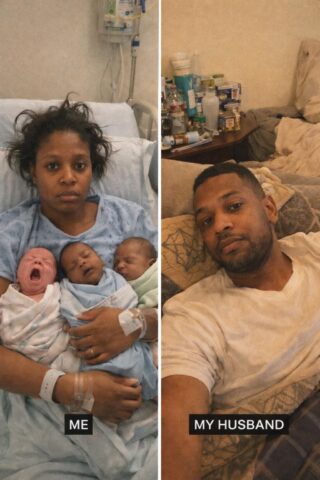I Came Home With Newborn Triplets… and My Husband Was Angry About the Mess