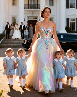 He Invited His Poor Ex-Wife to Humiliate Her at His Wedding—But She Arrived in a Limousine With Their Triplets…
