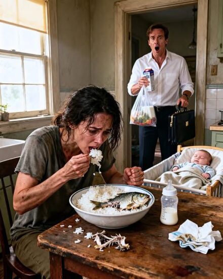 Je verse 25 000 dollars par mois à ma mère pour qu’elle prenne soin de ma femme après son accouchement. Mais un jour, rentré plus tôt que prévu, je l’ai surprise en train de manger en cachette un bol de riz avarié mélangé à des têtes et des arêtes de poisson. La suite fut encore plus terrifiante…