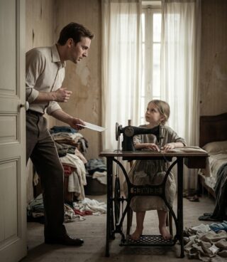 Le millionnaire était venu percevoir le loyer, mais lorsqu’il vit ce que faisait la fillette de 7 ans pour le payer, son cœur se brisa en mille morceaux…