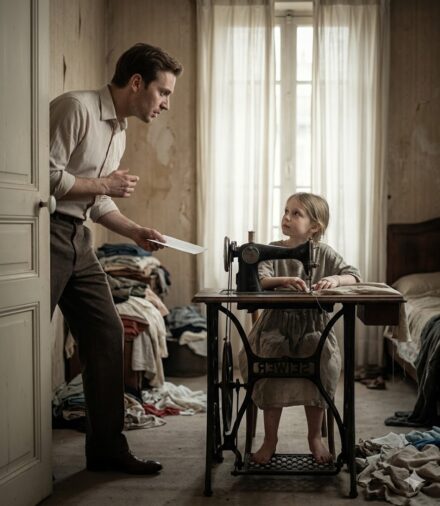 Le millionnaire était venu percevoir le loyer, mais lorsqu’il vit ce que faisait la fillette de 7 ans pour le payer, son cœur se brisa en mille morceaux…