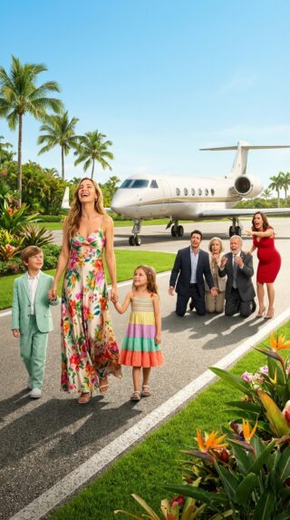 5 minutes after the divorce, I flew abroad with my two kids. Meanwhile, all seven members of my ex-in-law’s family had gathered at the maternity clinic to hear his mistress’s ultrasound results, but the doctor’s words left them stunned.