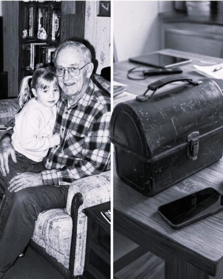 Grandpa Left Me Only the Metal Lunchbox He Carried to Work Every Day, While My Siblings Got a House, Money, and a Car – When I Opened It, My Hands Started Shaking