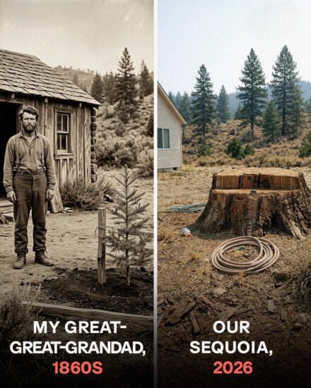 My Neighbor Cut Down the 200-Year-Old Sequoia My Great-Grandfather Planted While We Were on Vacation – So I Brought Him a ‘Gift’ He’ll Never Forget