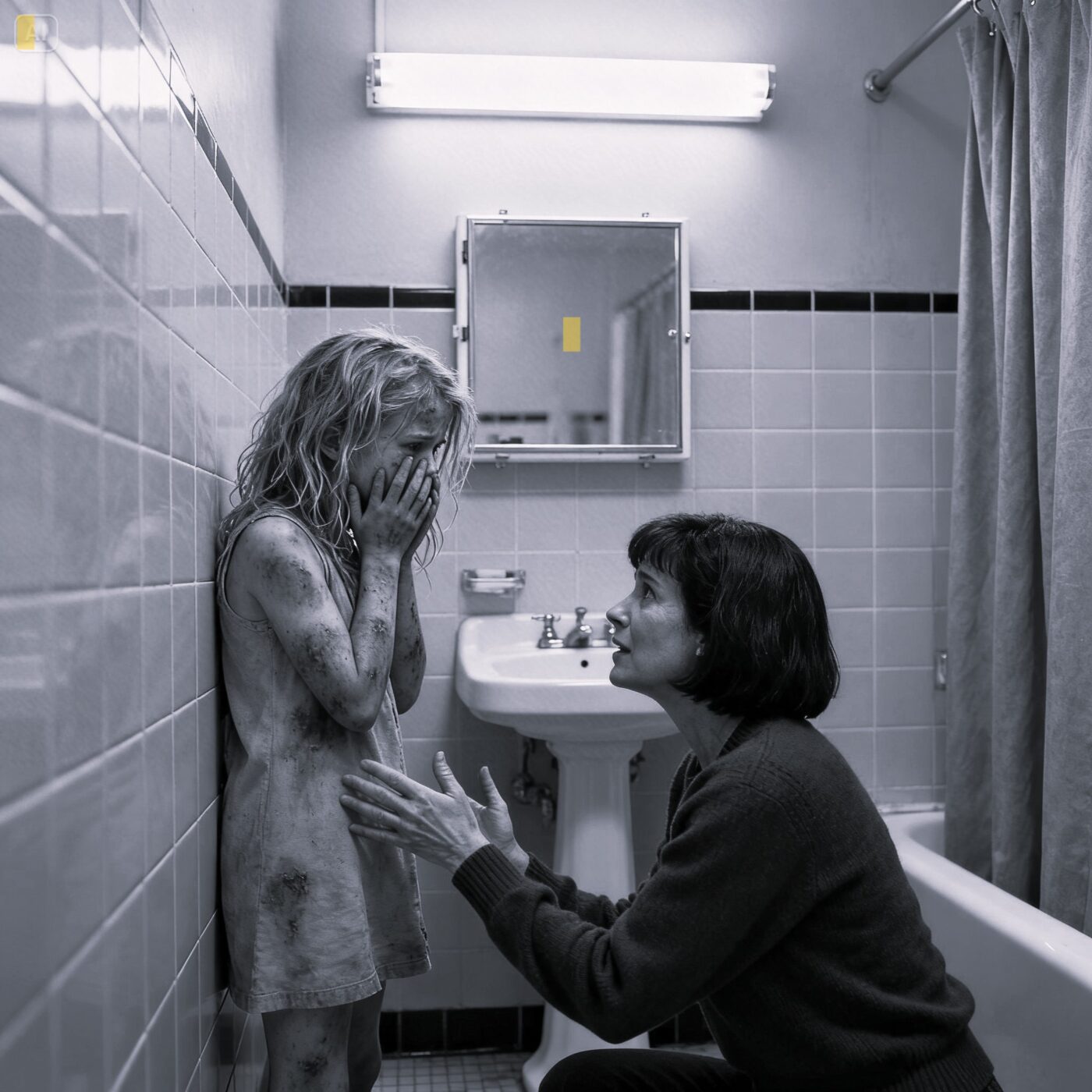 “Mom… I don’t want to take a bath anymore.” My daughter started saying