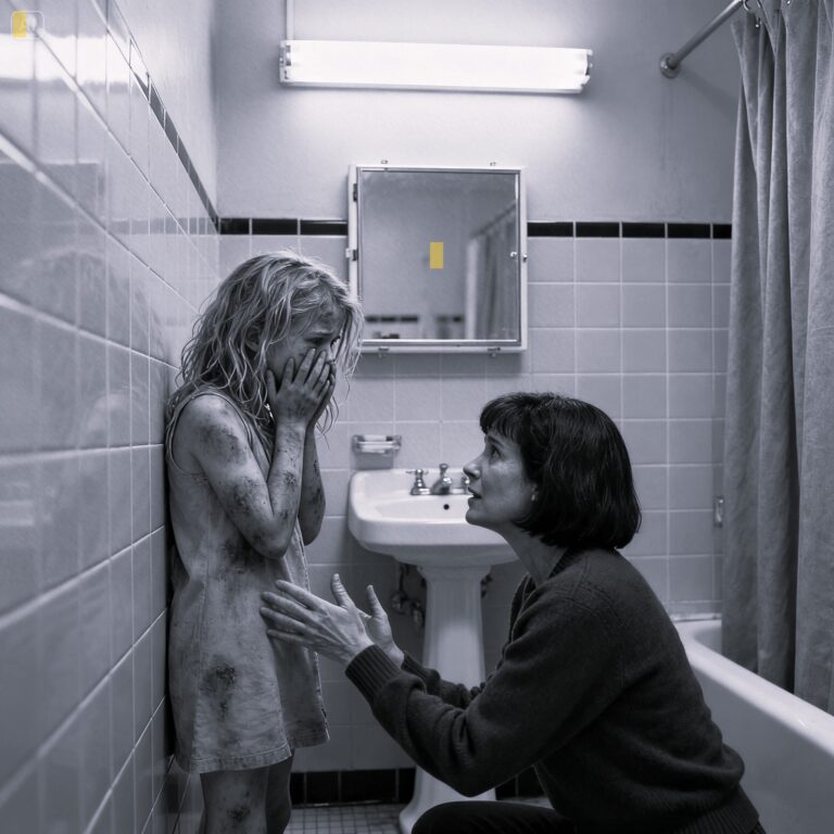 “Mom… I don’t want to take a bath anymore.” My daughter started saying