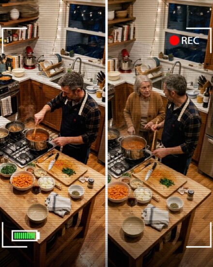 My Husband Took the Day Off to Cook Easter Dinner – But What I Saw on Our Kitchen Camera Changed Everything