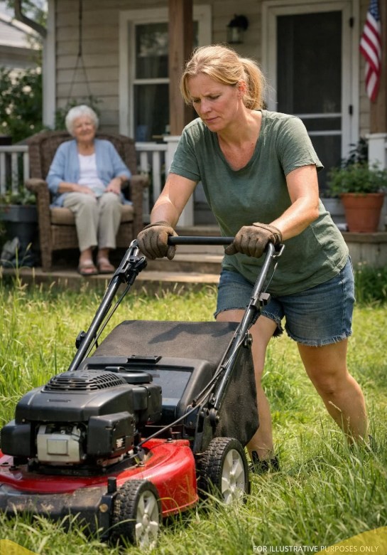 I Helped My Elderly Neighbor Mow Her Lawn—The Next Morning, the Sheriff Pointed to My Mailbox and Everything Fell Apart