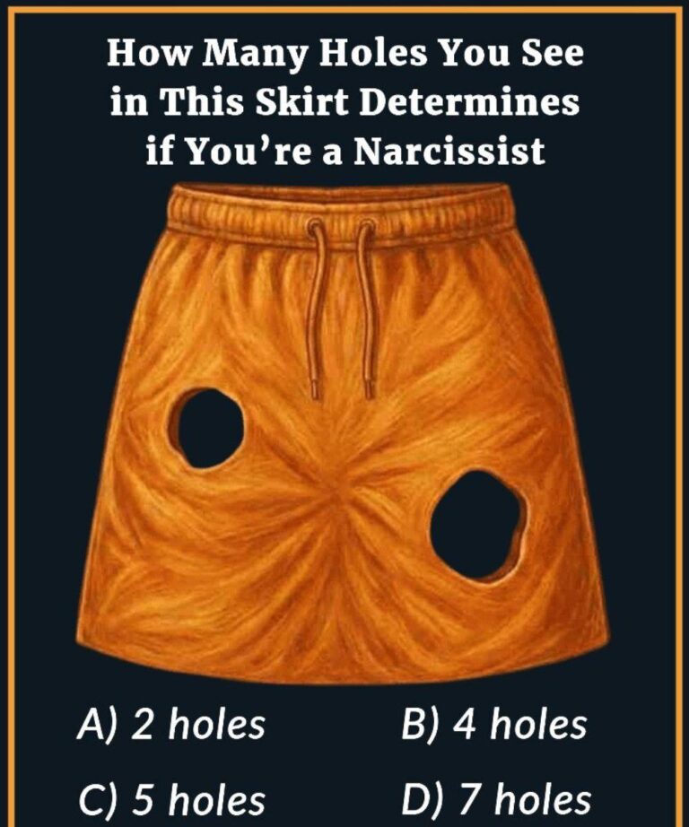 How Many Holes You See in This Skirt Determines if You’re a Narcissist