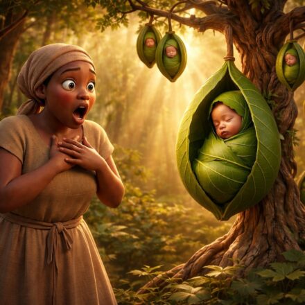 She found a tree that grew babies..and took one home—never knowing.