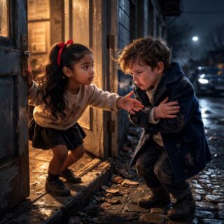 She helped a lost child, unaware that his father was a multimillionaire.