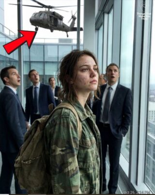 They Mocked the Quiet Camo-Clad Intern—Until a Military Helicopter Landed and Someone Called Her “Lieutenant” on the Roof