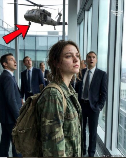 They Mocked the Quiet Camo-Clad Intern—Until a Military Helicopter Landed and Someone Called Her “Lieutenant” on the Roof