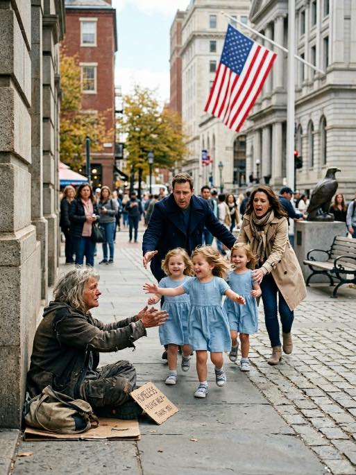 Born blind, the millionaire’s triplet daughters lived in darkness—until an old beggar woman appeared.