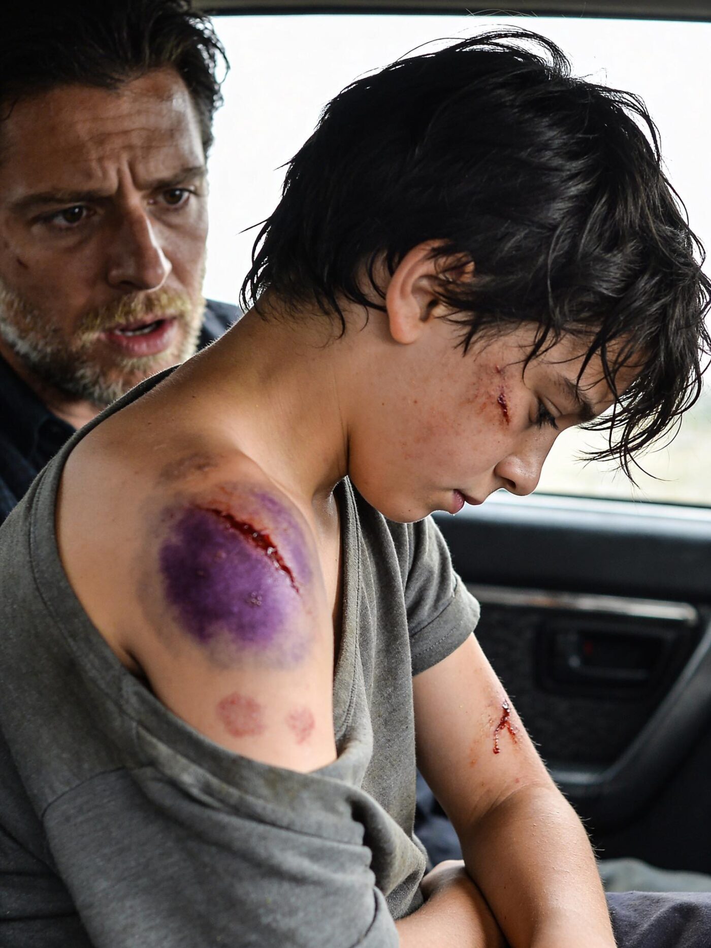 The millionaire’s son whispered to the driver as he picked him up from school, “My back hurts…” and what the driver discovered next was a chilling secret no one knew.