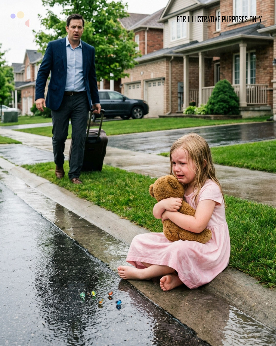 A millionaire returns home early and finds his daughter alone in the street—what he uncovers inside leaves him stunned