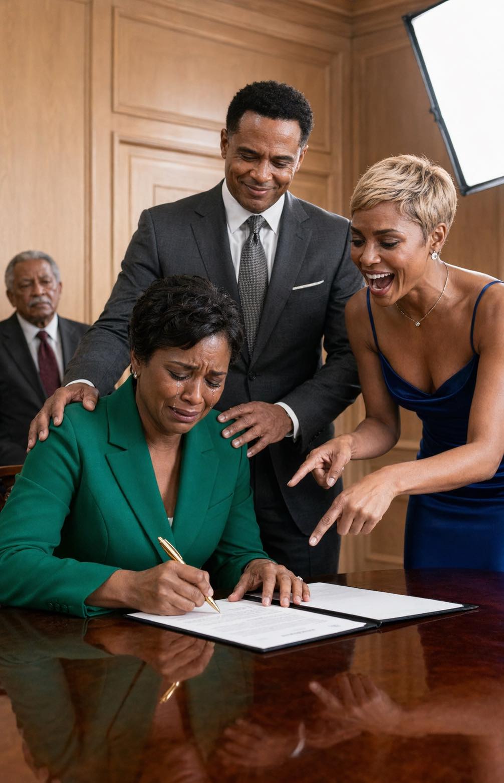 She Signed the Papers in Silence and Her Father’s Quiet Presence Changed Everything – Magfeeds.net
