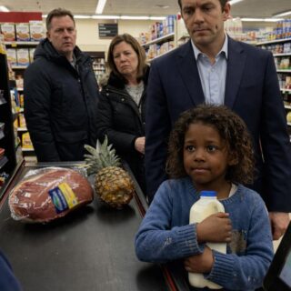 An 8-Year-Old Girl Asked Me to Buy Milk for Her Brother – The Next Day, a Man Who Was Behind Her in Line Showed up at My Door with Security
