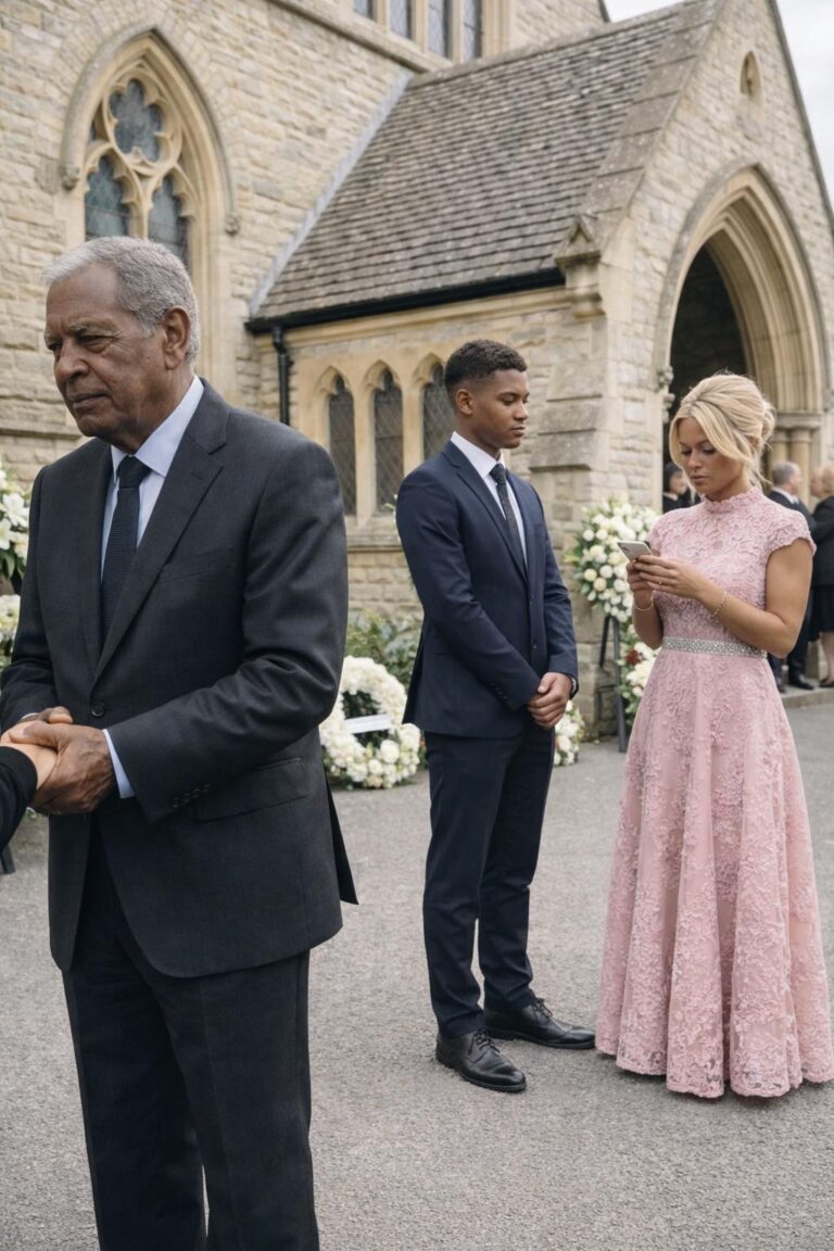 At My Wife’s Funeral, a Quiet Comment Changed Everything—Then Her Final Letter Spoke