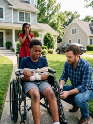 “Dad… I’m sorry. I wasn’t good.” When I walked into my house and found my twelve-year-old son tied to his wheelchair, I thought I had stepped into a nightmare. I had no idea the truth waiting behind that moment would be far worse.
