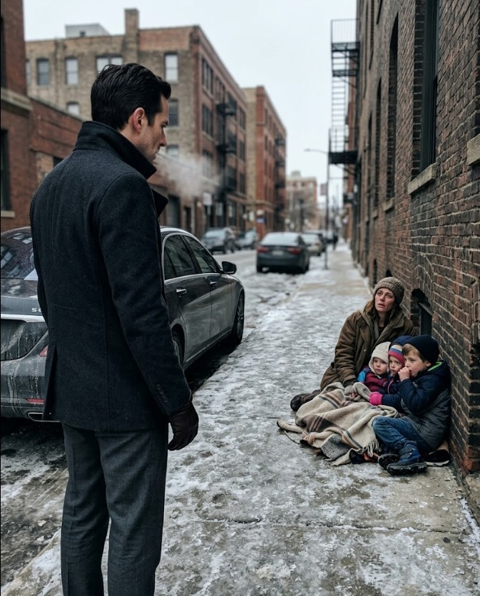 A Millionaire Saw His Ex Begging—Then He Recognized the Children’s Faces
