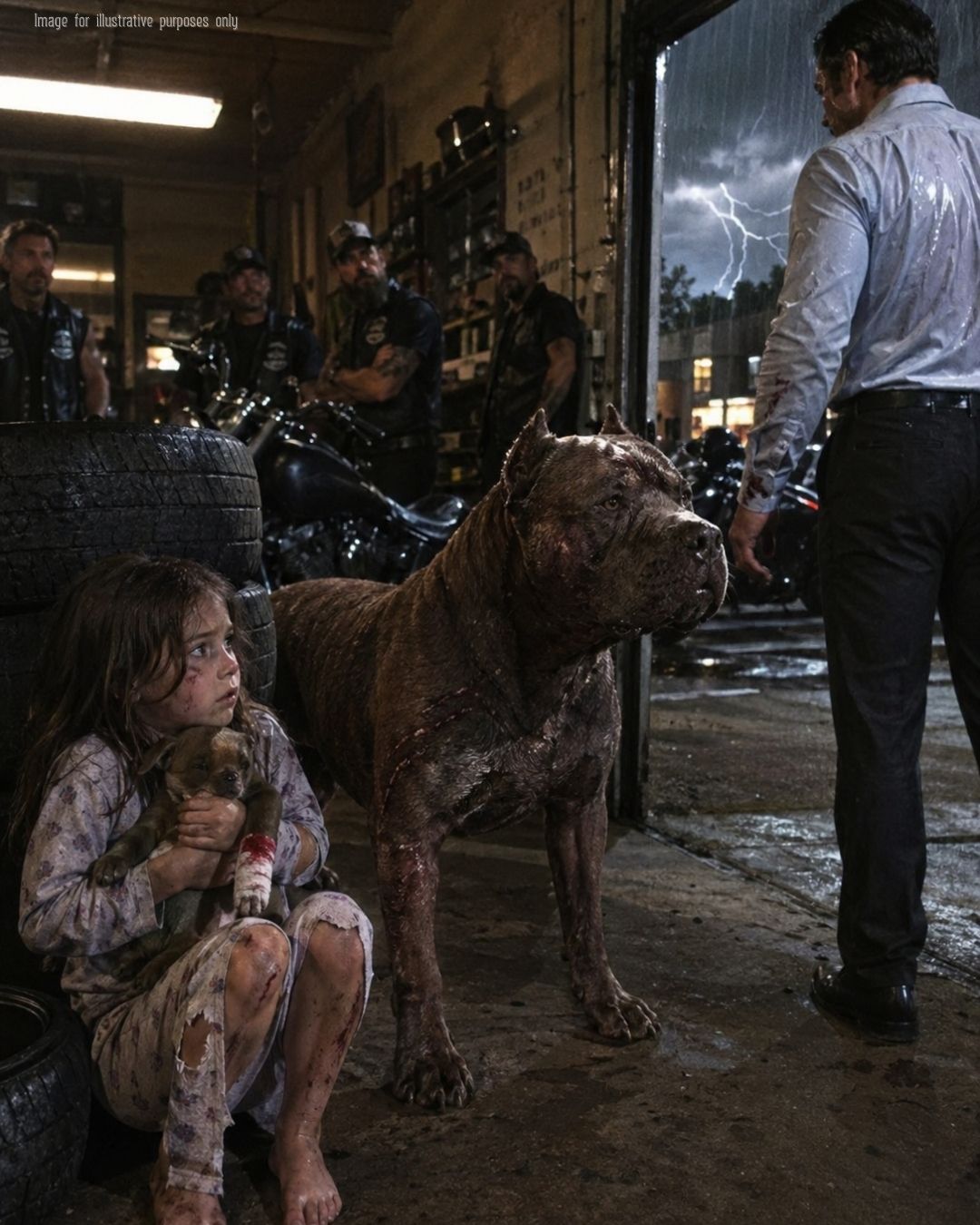 The Scarred Pitbull Who Exposed the Monster Hiding Inside Mia’s Home
