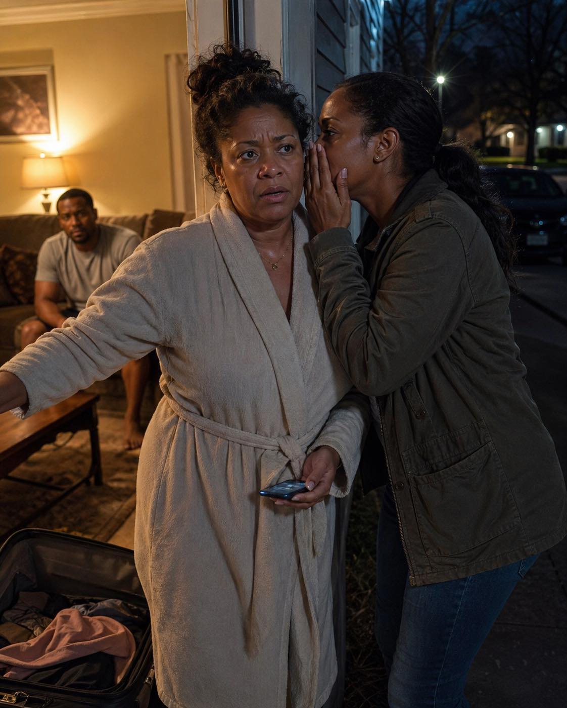 At 3 A.M., my neighbor pounded on my door and told me to pack a bag. I thought she was panicking — until she said one sentence that changed everything.