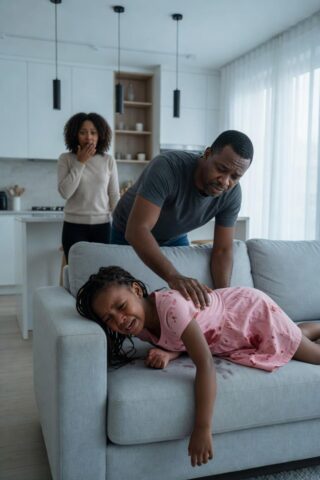 My 7-year-old daughter spent 14 days with her grandmother and came home flinching at my touch. By 9:04 that night, I found a pediatric clinic paper hidden inside her pink suitcase — and my wife’s signature was sitting at the bottom of it.