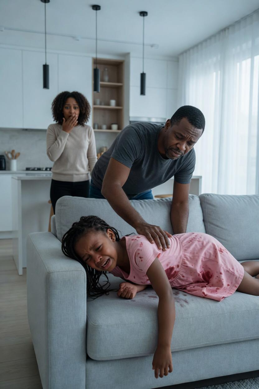 My 7-year-old daughter spent 14 days with her grandmother and came home flinching at my touch. By 9:04 that night, I found a pediatric clinic paper hidden inside her pink suitcase — and my wife’s signature was sitting at the bottom of it.