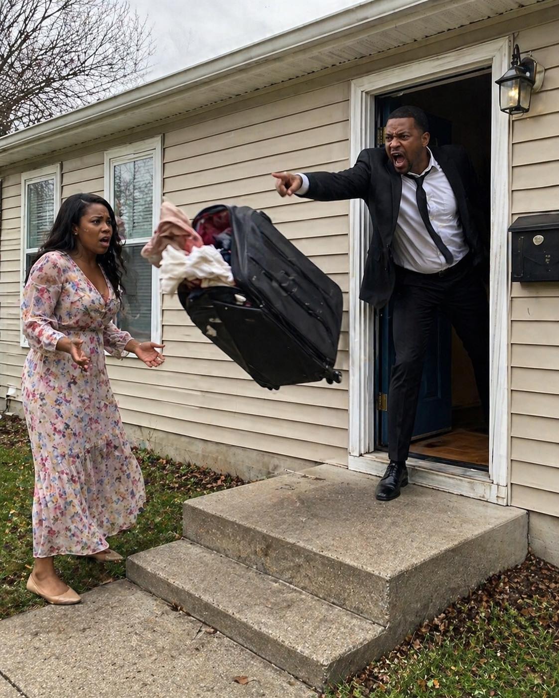 My husband threw me out on the street after inheriting 75 million, believing I was a burden. But as the lawyer read the final clause, his triumphant smile turned into a face of panic.