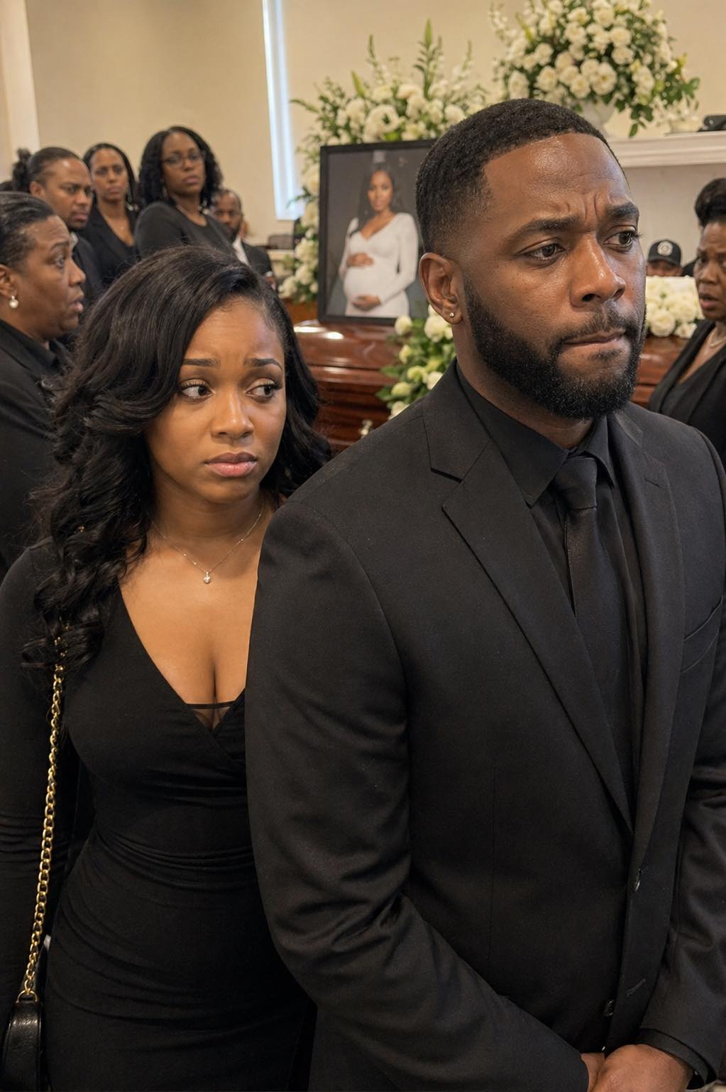 The Man Brought Mistress To His Pregnant Wife’s Funeral — Then The Lawyer Opened Her Will And Uncovered