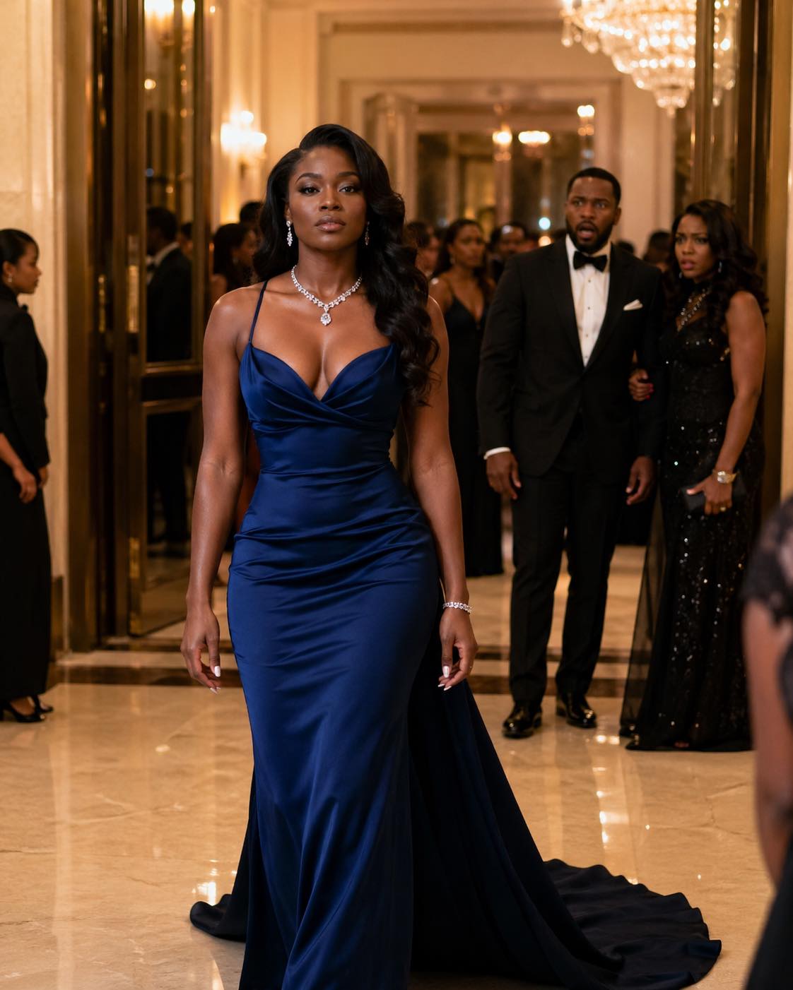 My husband bu.rned my only decent dress so I couldn’t attend his promotion party.