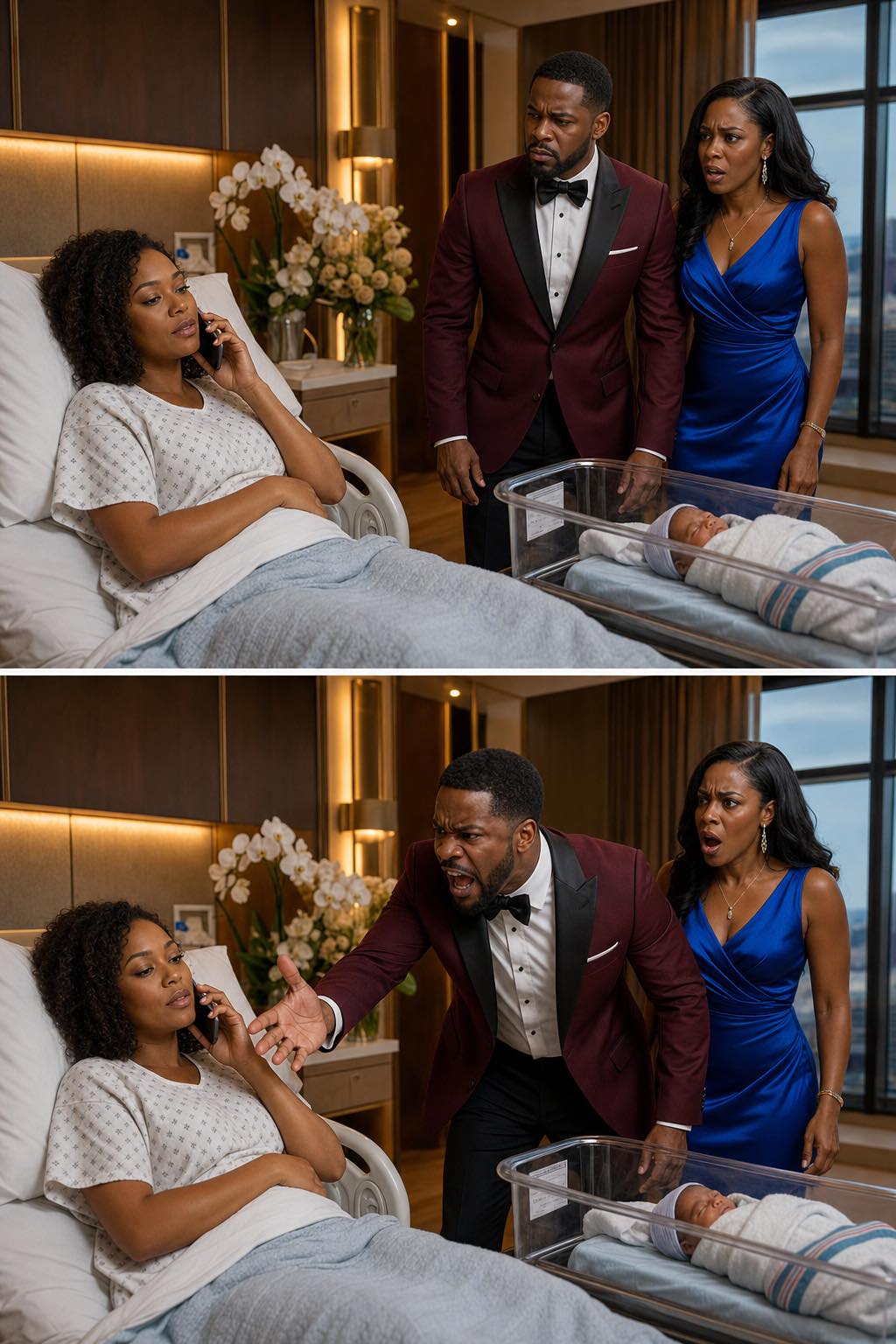 Six months after the divorce, my ex-husband suddenly called to invite me to his wedding. I replied, ‘I just gave birth. I’m not going anywhere.’ Half an hour later, he rushed to my hospital room in a panic…