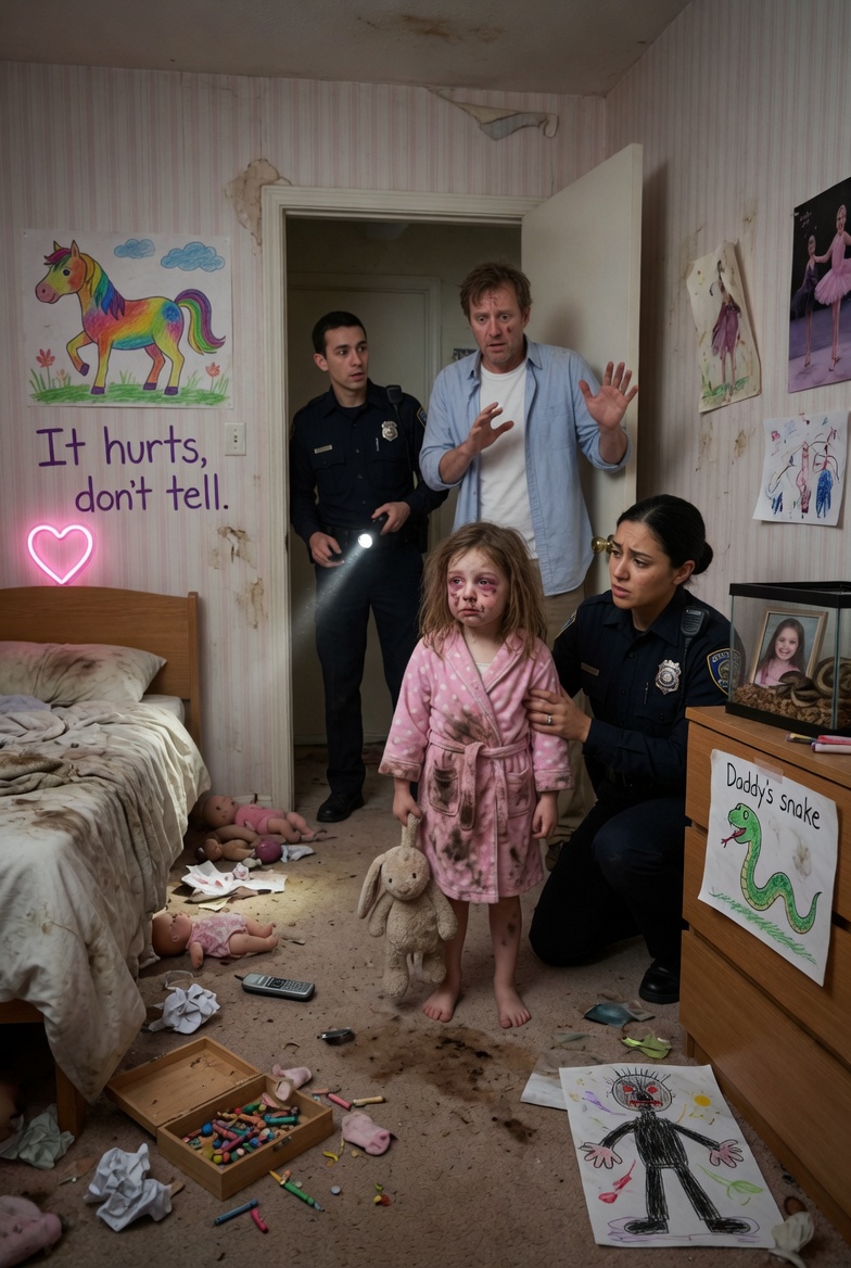 A LITTLE GIRL CALLED 911, CRYING: “DADDY’S SNAKE IS SO BIG—IT HURTS!” WHAT POLICE FOUND INSIDE LEFT THE NEIGHBORHOOD IN SHOCK FOREVER