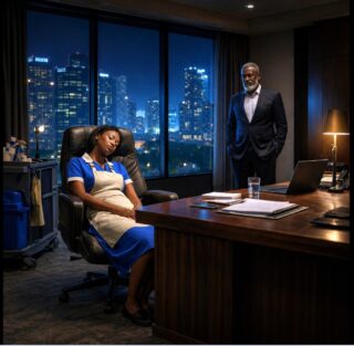 She falls asleep in her billionaire boss’s armchair… without knowing he was there.
