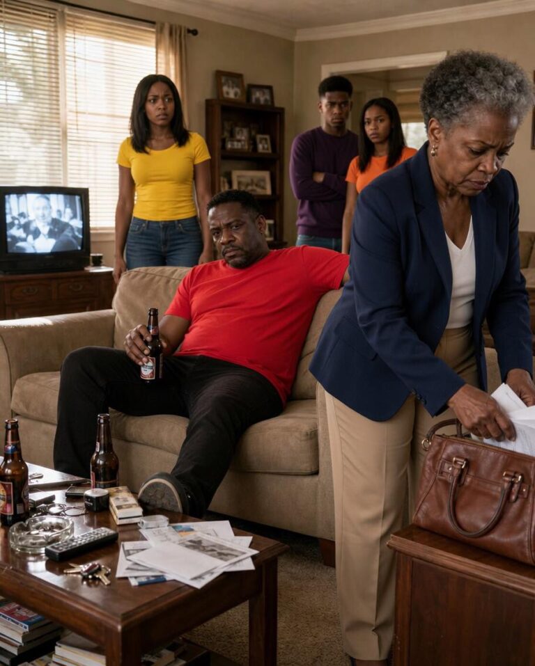 I asked my son-in-law to turn the music down because it was driving me crazy, and in front of his friends he said to me, “This is my house, you crazy old woman. If you don’t like it, there’s the door.” My daughter looked down. So did I. But instead of crying, I opened my purse, took out a piece of paper that had been folded for 23 days, and laid it on the table…