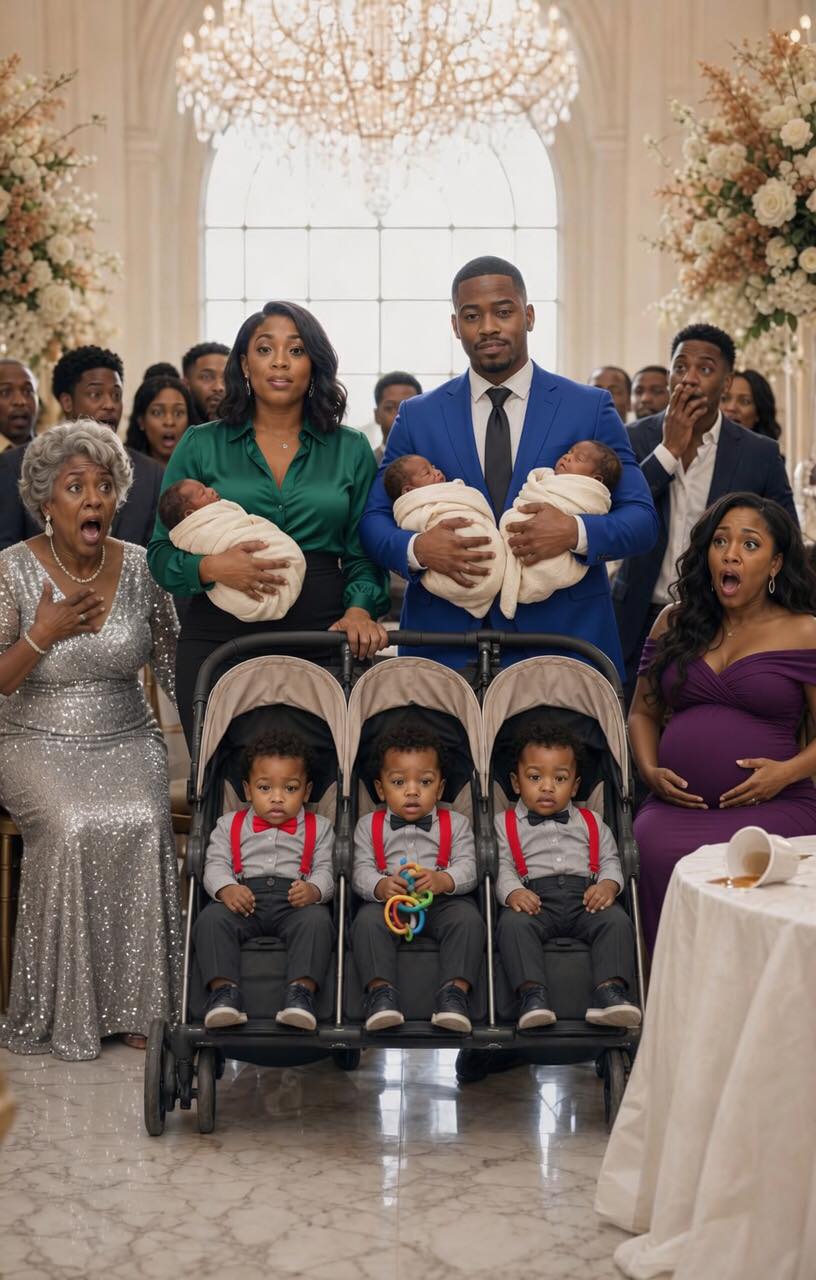 “Damaged goods,” Mom said loudly at my sister’s baby shower. “Too broken to ever be a mother.” Thirty pairs of eyes turned toward me, full of pity. I simply smiled and glanced at my watch.