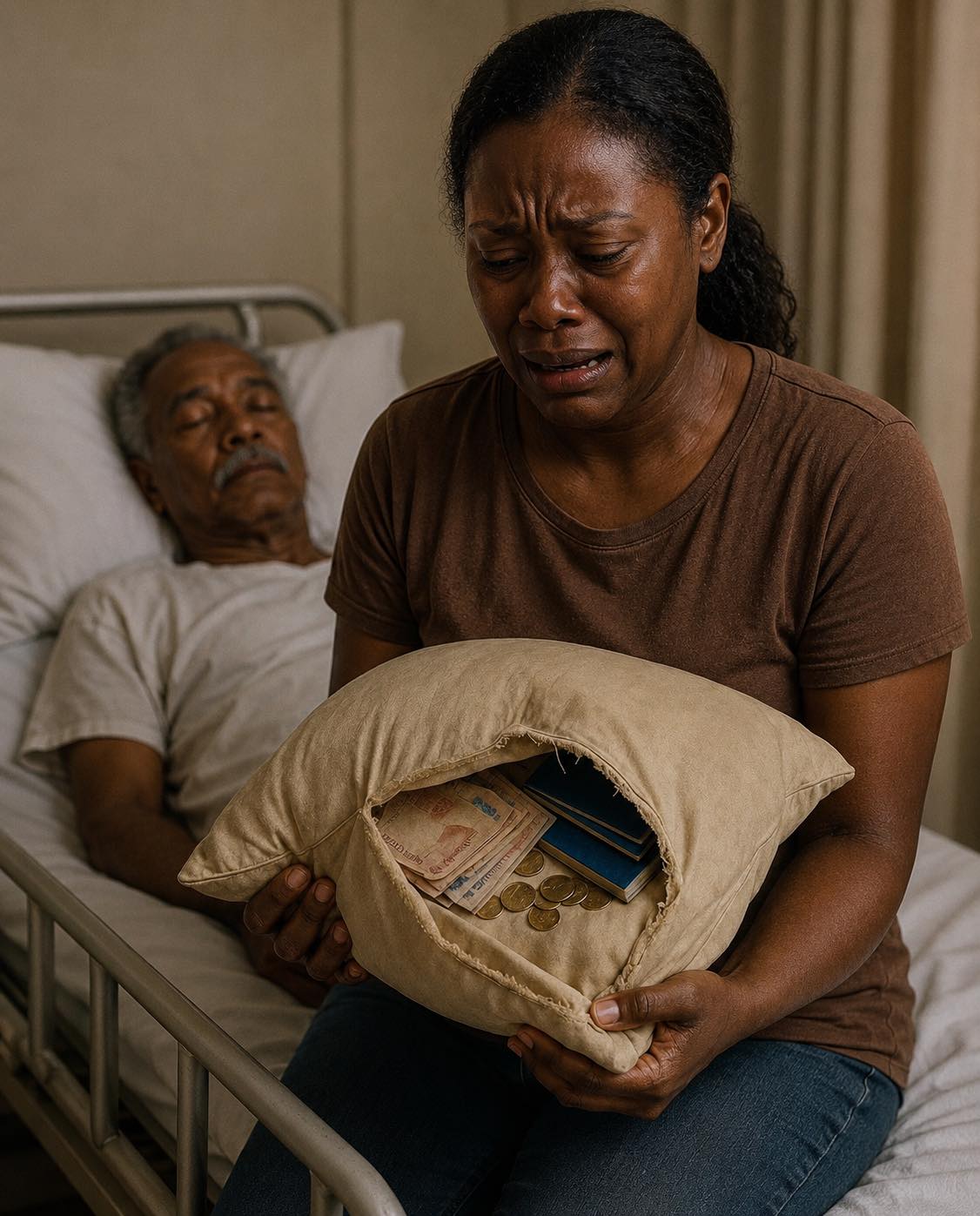 My father-in-law had no pension. I cared for him with all my heart for 12 years