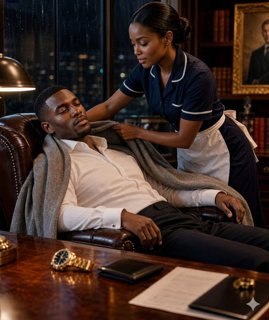 The Billionaire Pretended to Be Asleep to Test the Maid — But What She Did Next Shattered the Wall Around His Heart