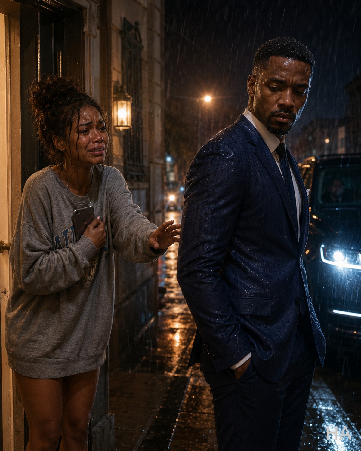 He Told You to Delete His Number in the Rain—Four Years Later, He Saw Two Children With His Eyes