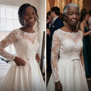 I Wore My Late Granddaughter’s Prom Dress to Her Prom – But What She Hid Inside Made Me Grab the Mic