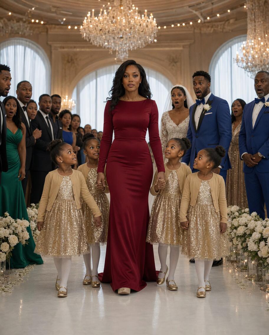 Young Mother Was Paid to Disappear From a Powerful Family Without a Word — But When She Walked Into a Wedding Five Years Later Holding Four Children’s Hands, She Revealed a Truth That Turned Power, Pride, and the Past Completely Upside Down