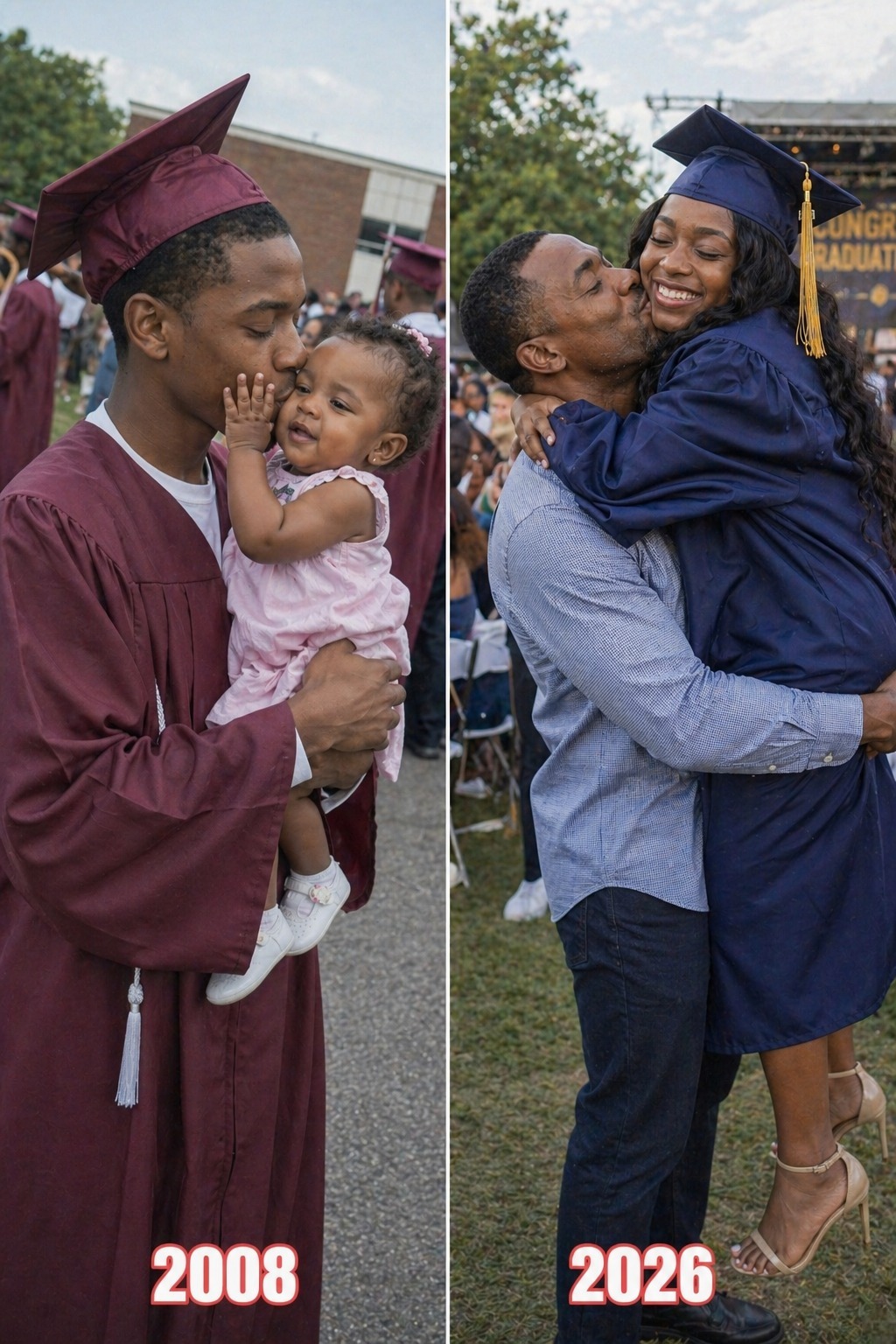 I became a father at 17 and raised my daughter on my own — 18 years later part2