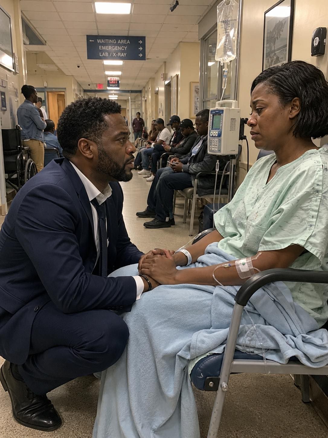 Two months after the divorce, I was sh0cked to see my ex-wife wandering aimlessly in the hospital. When I learned the truth, I completely collapsed.